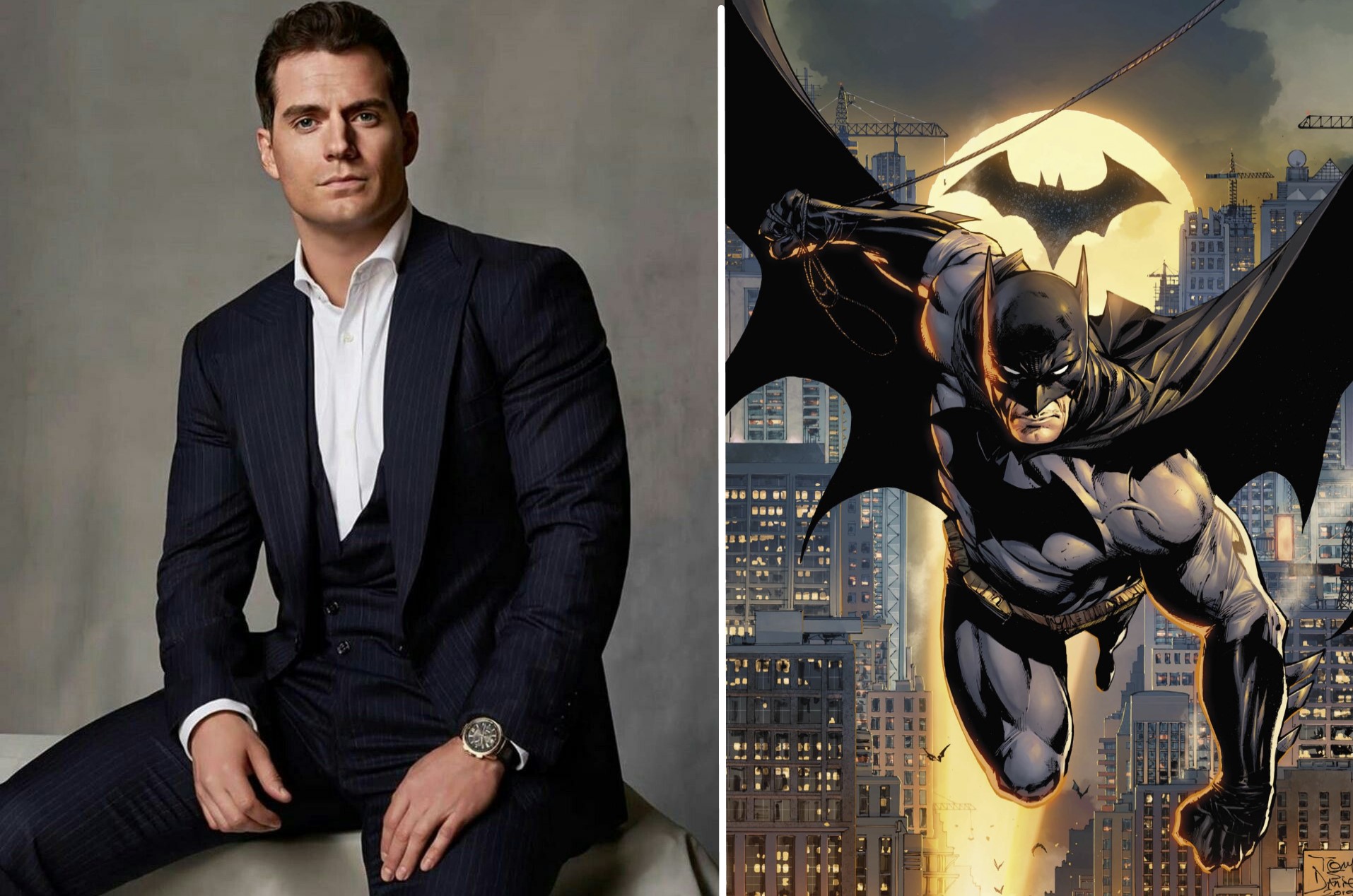 Por que não Henry Cavill como Batman?